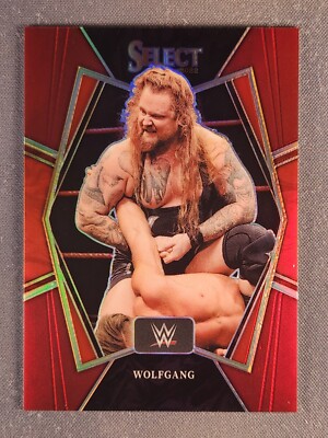 2022 Panini Select WWE Premier Level #144 Wolfgang Maroon Prizm /149 SP