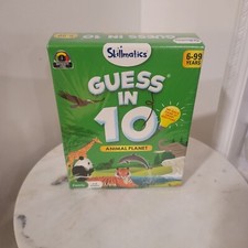 Skillmatics Guess in 10 Animal Planet Card Game Family Game 2-6 Players Age 6-99