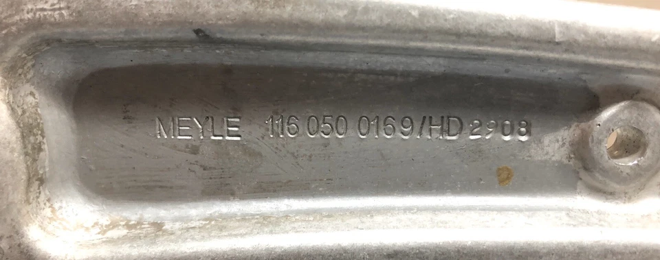 Brazo de control de suspensión inferior derecho para MEYLE 1160500169HD NOS CAJA ABIERTA Foto 3 de 4