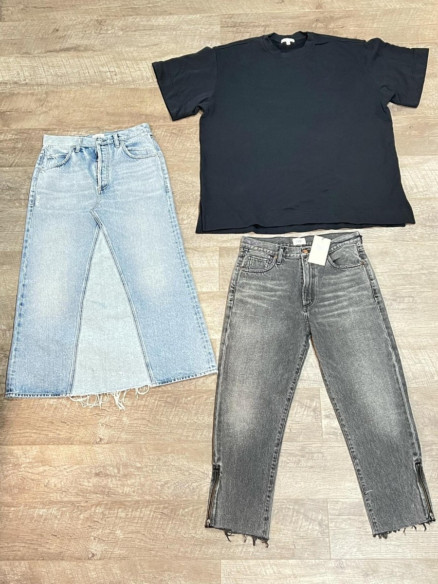 Citizens Of Humanity Denim Jeans, Skirt Agolde Top Lot Sz 27 - Main Image