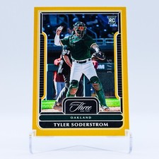2023 Panini Three And Two Tyler Soderstrom RC Gold /25 #51