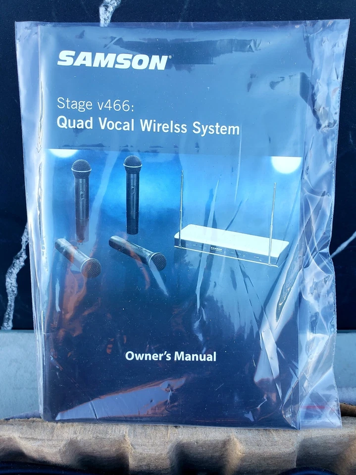 Samson Stage V466 Quad Vocal Wireless System - Image 3 of 4