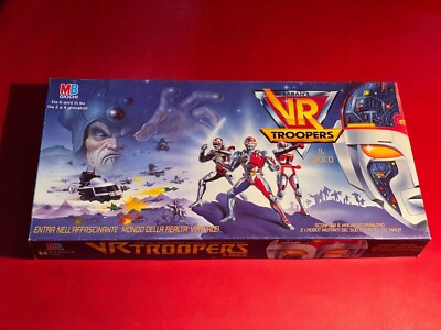 SABAN'S VR TROOPERS VIRTUAL REALITY Ed. MB (1995) BRETTSPIEL