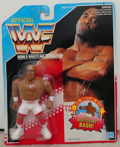 WWF WWE Hasbro Virgil MOC Series 5 1993 Blue Card ...