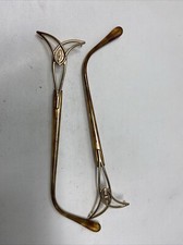 CHRISTIAN DIOR 2709 10 130mm TORTOISE GOLD TEMPLE ARM PARTS D65