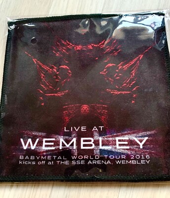 BABYMETAL  Live At Wembley  hand towel (Waschlappen) 20x20 ultrarar 