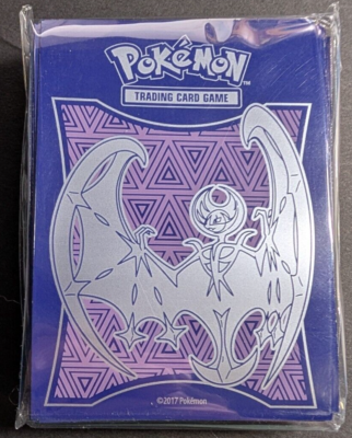 lunala card sleeves Amazon.com: Sun Moon Lunala Official Card Sleeves - Tournament Legal - Pack  of 65 Count