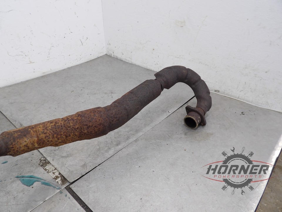 2017 HONDA RANCHER 420 TRX420FM1 4X4 OEM EXHAUST PIPE MUFFLER SLIP ON