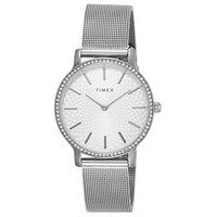 [Timex] Uhr Transcend Silber Quarz Japanisches Uhrwerk 34MM TW2V52400 Damen