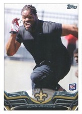 TOPPS John Jenkins RC RAIDERS BEARS DOLPHINS GIANTS SEAHAWKS SAINTS Georgia