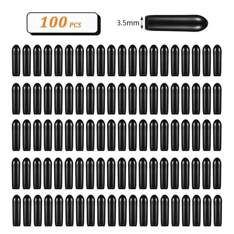 Comfort Rubber Tips for Dog Training Collar Pet Prong Collar