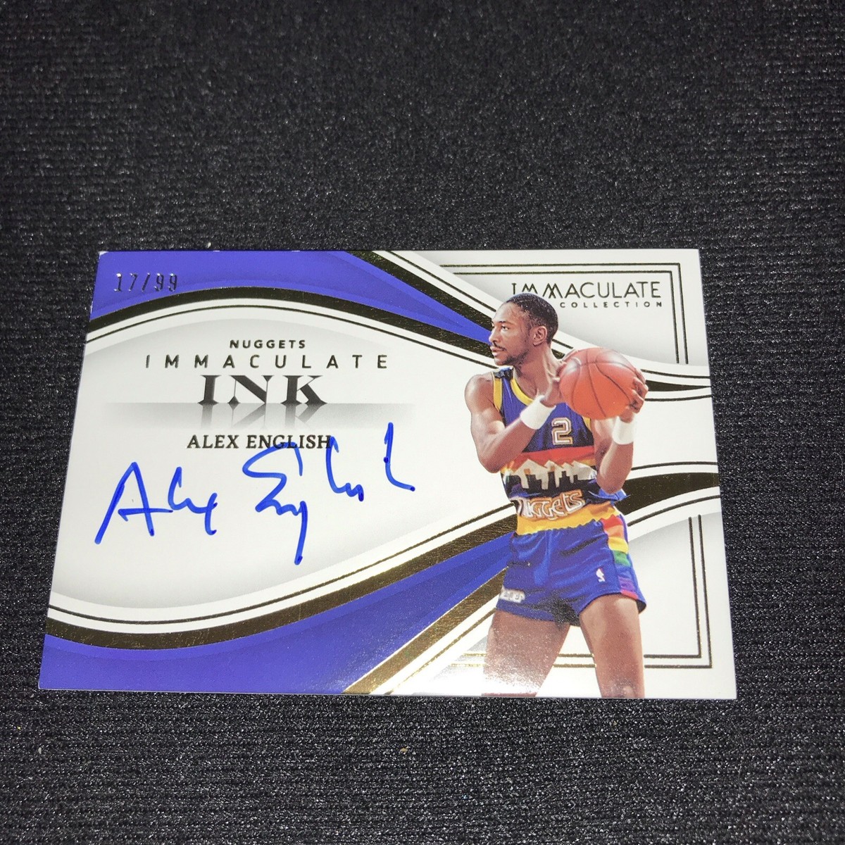 トレント アレクサンダー アーノルド Panini Immaculate 2022-23 Immaculate Alex English Immaculate Ink Auto