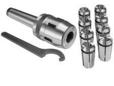 MANDRINO FRESATRICE PORTAPINZE TORNIO CM3 CON 8 PORTA PINZE MT3