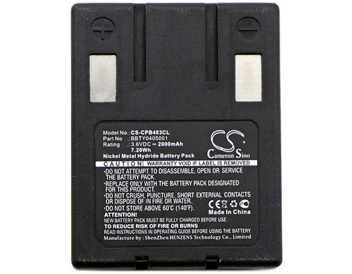 3.6V Batterie pour Uniden 1970 2000mAh Qualité Cellule Neuf BBTY0405001 - Photo 5/5