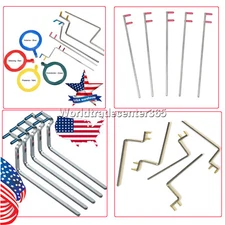 Dental X-Ray Color Coded Holder Bitewing Indicator Metal Bar Arm , Aiming Rings