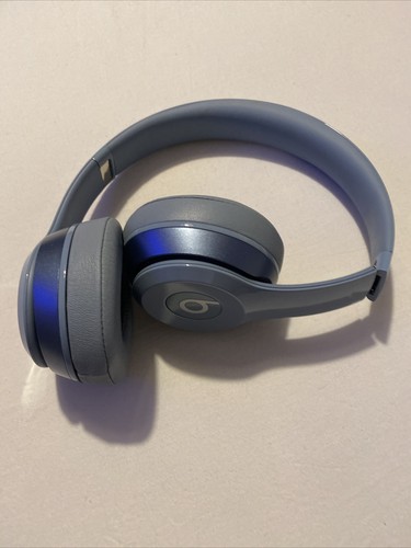 Cuffie Beats Solo 2 by Dr. Dre - Gloss Grey (Grigio / Azzurro) | eBay