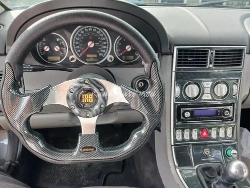 MOMO Eagle Street Sport Steering Wheel 320mm 12.5in Carbon Fiber Look - Picture 2 of 9