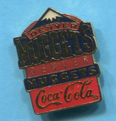 Denver Nuggets #9 Coke Coca Cola NBA Basketball Pin