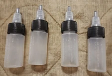 4 each LSA CLP 1/2 OZ Weapon Oil Bottles for Military Cleaning Kits