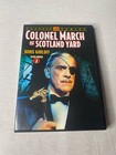 Colonel March of Scotland Yard - Volume 2 DVD Boris Karloff rare, OOP, 1956