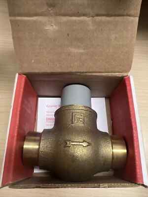 Honeywell 1'' Gravity Flow Check Sweat Connection YHFC201SB