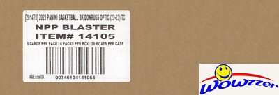 2022/23 Panini Donruss Optic Basketball EXCLUSIVE 20 Box Blaster Sealed CASE
