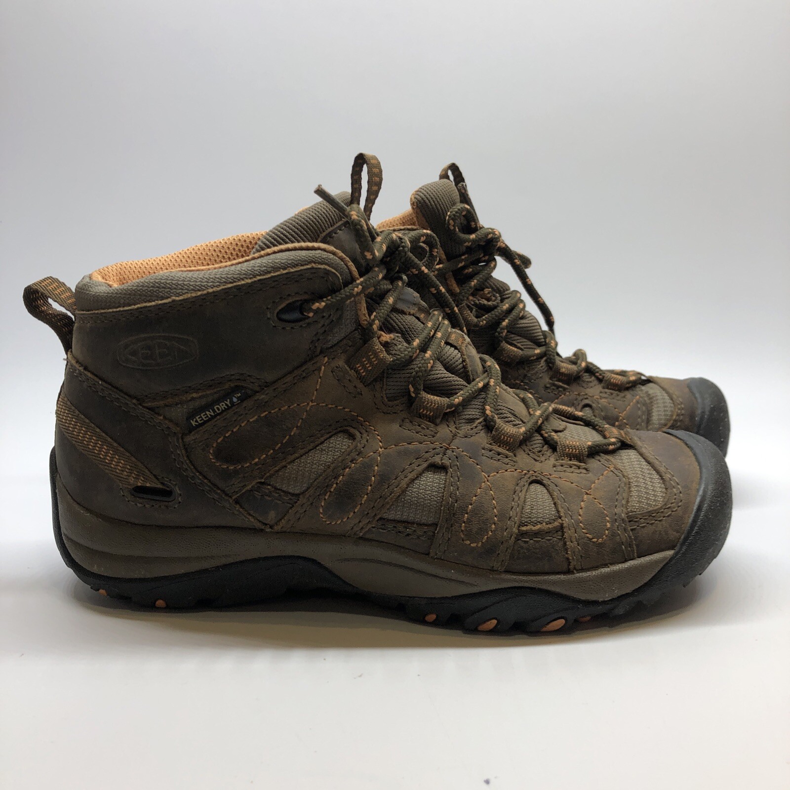 Stivali da trekking Keen da donna taglia 5 marroni