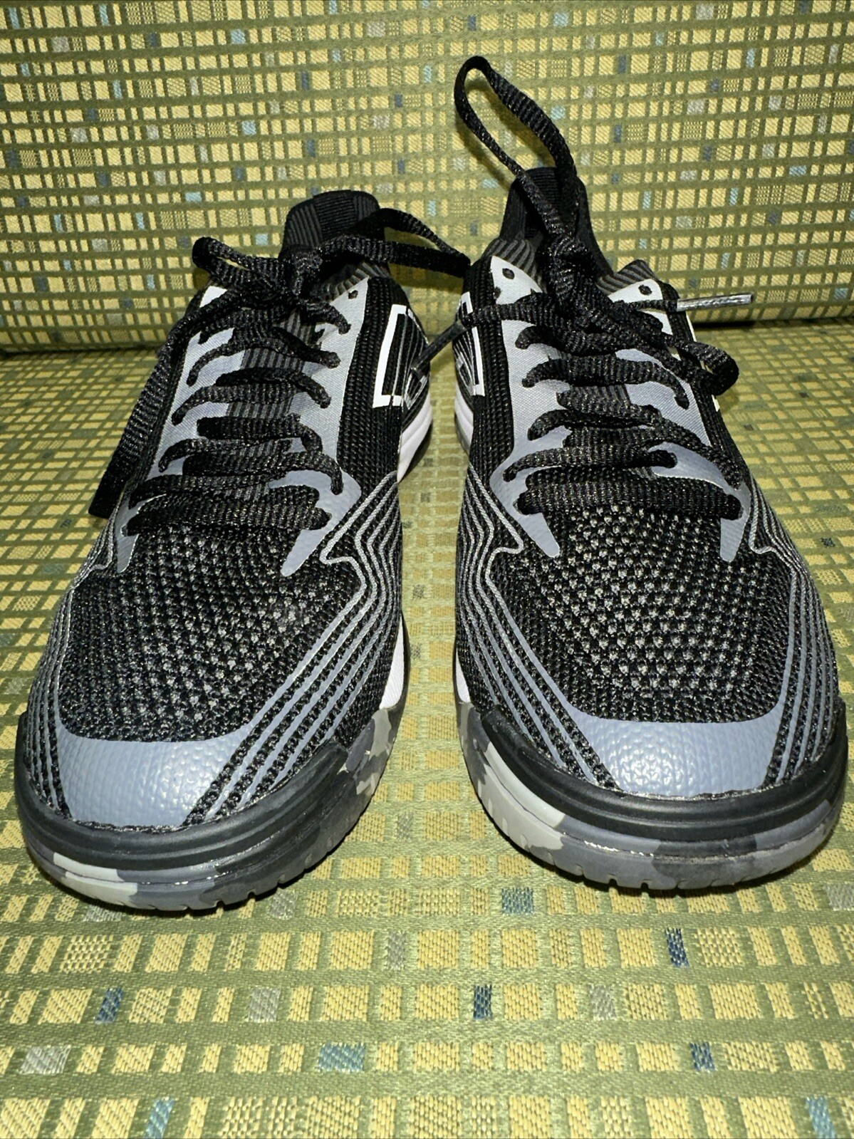 Lotto Tacto 250 ID Scarpe da Calcio indoor Uomo Taglia 7 5 Uomo Nero Vedi Desc