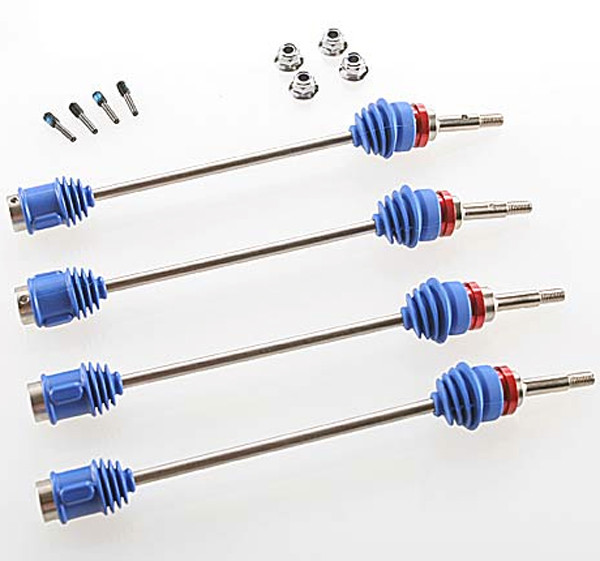 Traxxas Revo 3.3/EMaxx 16.8 Steel DriveShafts 5451R boxed eBay