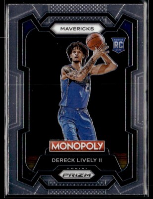2023-24 Panini Prizm Monopoly Dereck Lively II RC #24 Dallas Mavericks