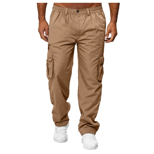 Herren Freizeit Jogginghose Hose Sweatpants Cargo Weite Hose Sporthose M-4XL - Bild 25 von 33