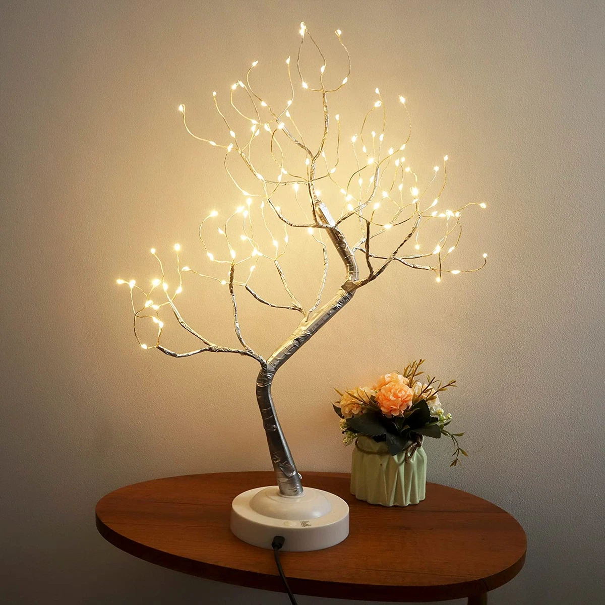 Fairy Light Tree 108 Led Twinkle Tree Fairy Light Spirit Tree Lamp Battery NEW