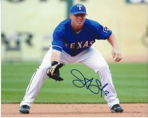Justin Smoak  autographed 8x10 Texas Rangers  Free Shipping  #S535 - Picture 1 of 1