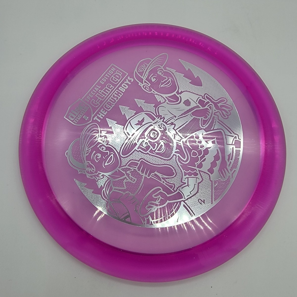 Discmania C-Line CD1 Crush Boys Purple/Silver Stamp 173g | eBay