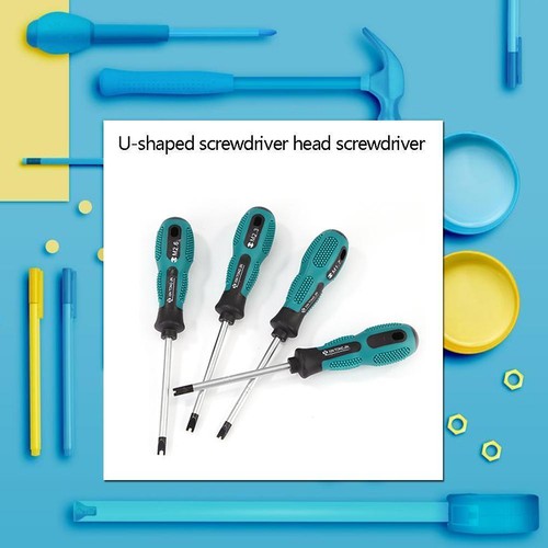 Manual Insulated Screw Driver U-shaped Screwdriver Repair Hand Tool (4pcs) - Picture 4 of 7