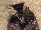 Auden Intimates 2 Pc Nightie Set Medium With Thong PantyBlack Rose Lace Sexy — photo 2
