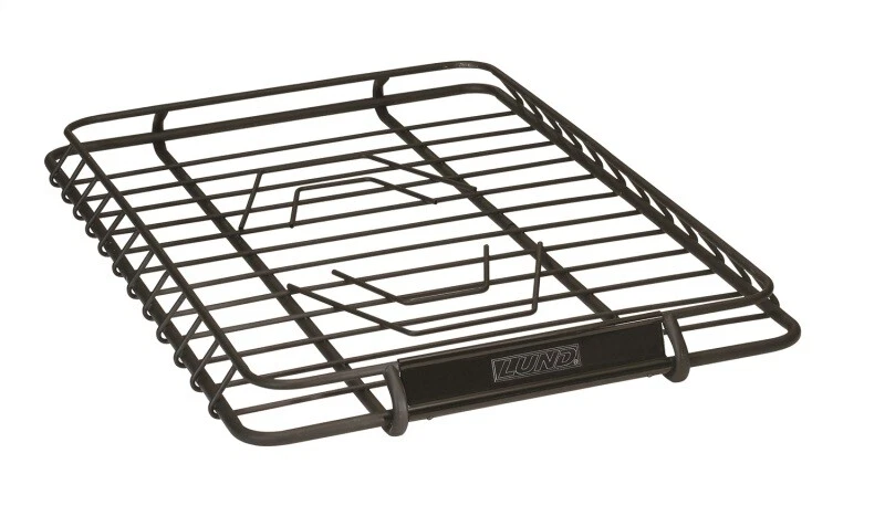 Cesta de carga universal para portaequipajes de techo LUND para 601011 - negra, 39 pulgadas X 45,125 pulgadas Foto 2 de 4