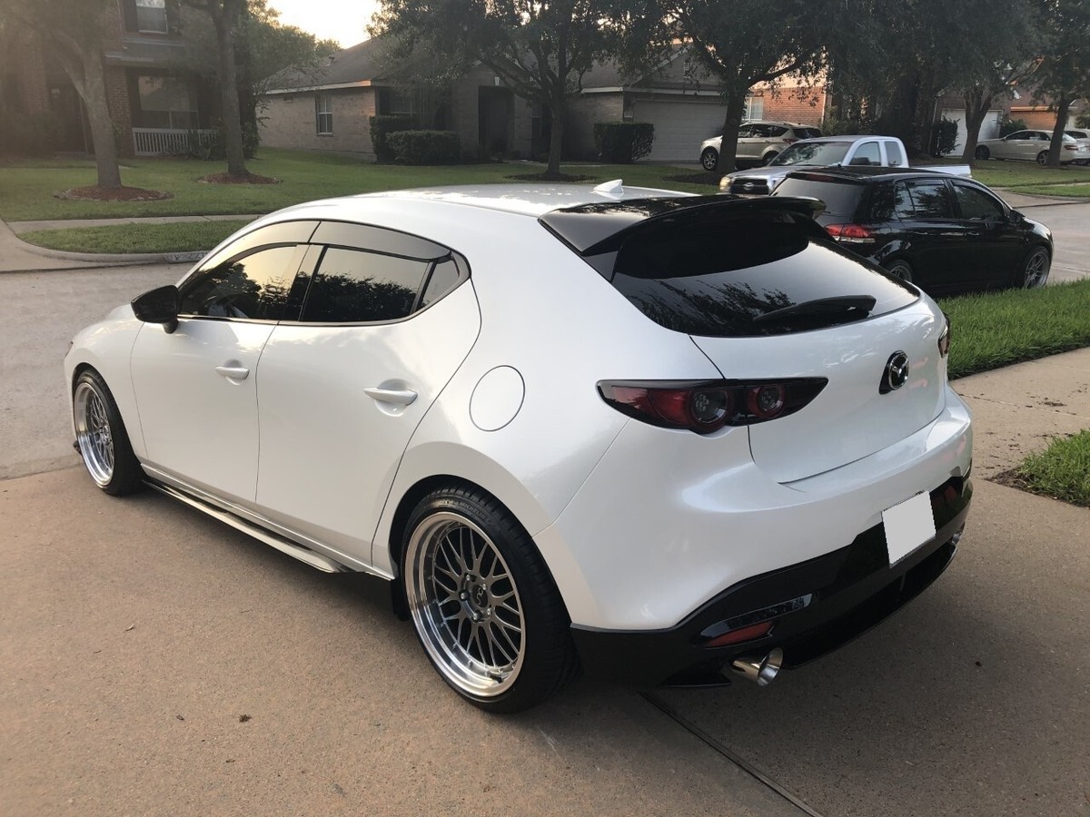 for mazda 3 BP axela 2019- 2023 hatchback roof Spoiler wing