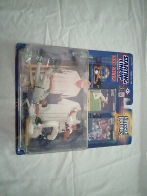 Derek Jeter Starting Lineup Yankees Rey Ordonez Mets Classic Double