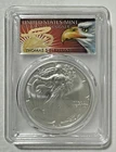 2021 $1 Silver Eagle T2 First Production PCGS MS70 Thomas Cleveland Eagle