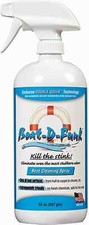 Boat-D-Funk 32 oz Spray Bottle with Double Down Technology for Boating  Marine