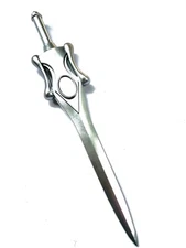 29" Fantasy Foam Sword He-Man Silver High Density Foam