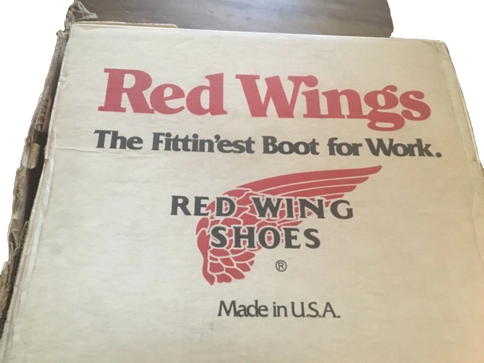 Botas Red Wing Shoes Marrón Zapatos vintage para hombres