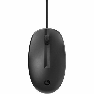 HP 125 Wired Mouse 1200dpi USB Optical 3 Button Mouse - Part # 265A9UT