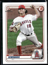 Adam Seminaris - 2020 Bowman Draft Card BD-163 Los Angeles Angels