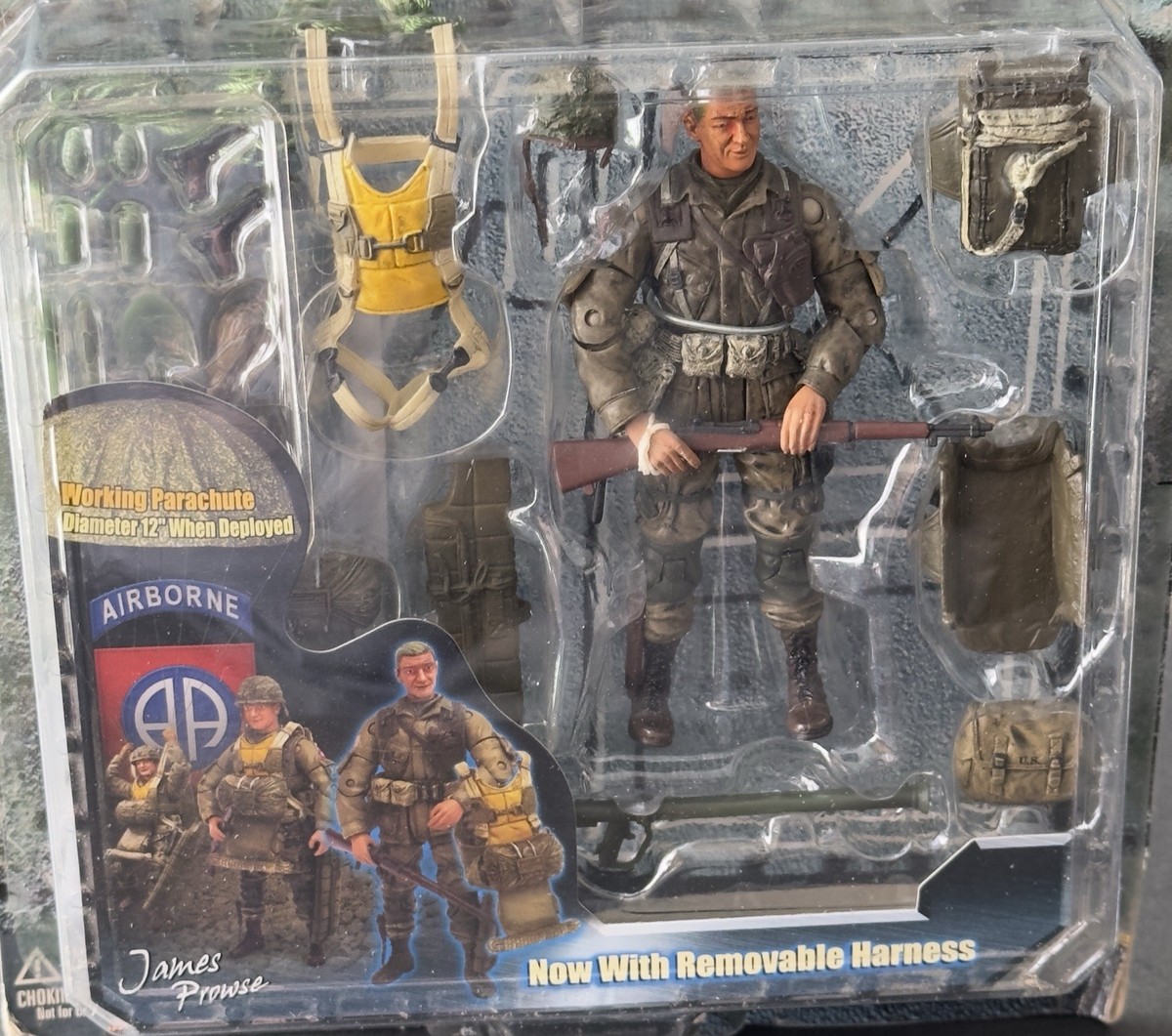 BBI Elite Force 1:18 WWII US Army 82nd Airborne Paratrooper w