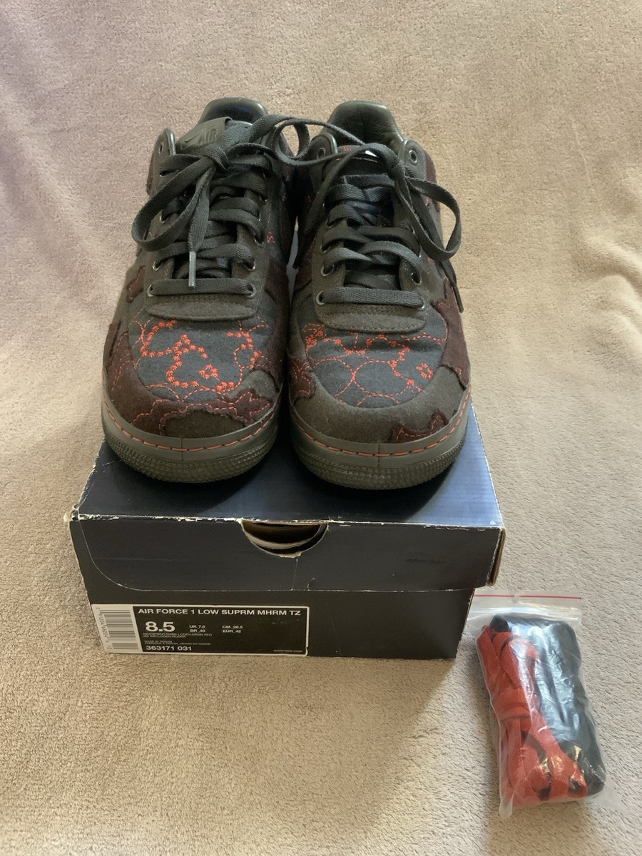 NIKE Air Force 1 Low Suprm MAHARAM TZ Moss 2009 SIZE 8.5 RARE | eBay