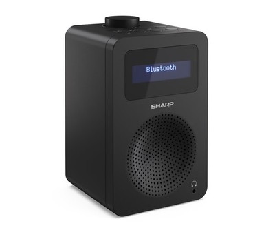 Sharp DR-430 DAB+ Digitalradio Bluetooth Lautsprecher UKW DAB Wecker Dual-Alarm