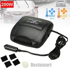 Plug In Cigarette Lighter 360  Vehicle Car Heater 150W 12V Heating Fan Defogger