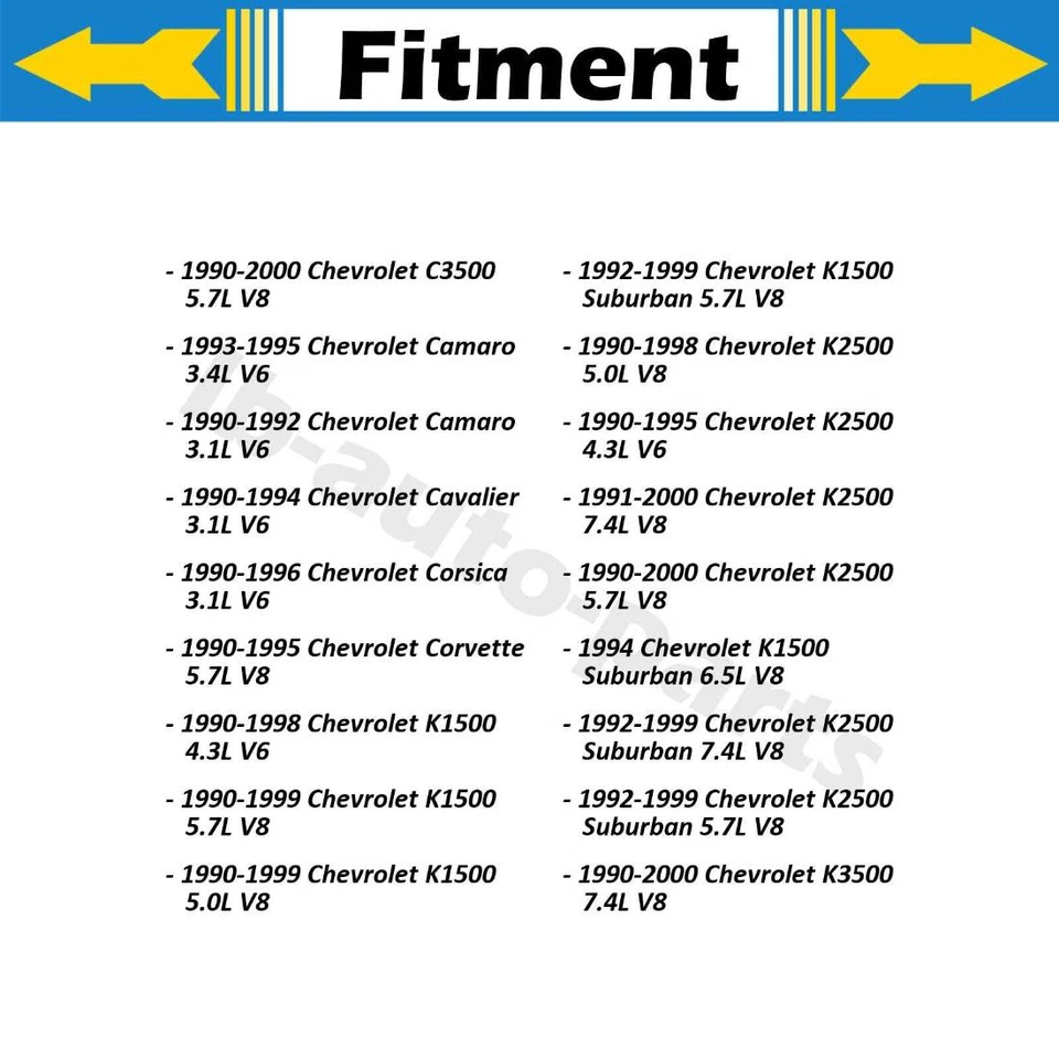 For Chevrolet S10 1989 1990 1991 1992 1993 1994 1995 HVAC Heater Hose Connector - Image 3 of 4